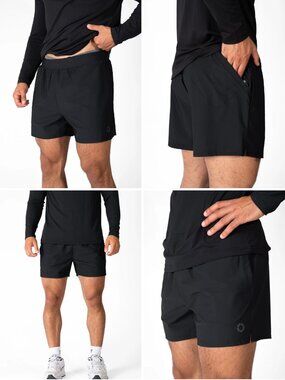 Haus Essential Shorts 5" Inseam w/ Liner - Black